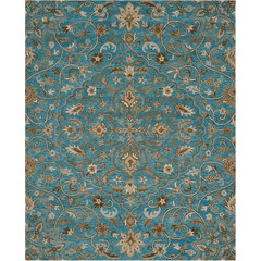 Novica Kashmir Festival Wool Chain Stitch Rug, 3'x5' - Traditional - Area  Rugs - by NOVICA