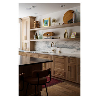 Meadow Lane - Leawood Basement - Home Bar - Kansas City - by Schloegel ...