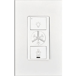 Carro - CARRO Smart Switch, 2 in 1 Fan Speed Control and Light On/Off Switch, 1 Gang - Ceiling Fan Accessories