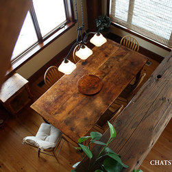 Reclaimed Wood Harvest Tables - Products