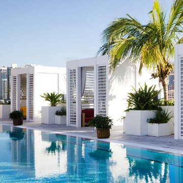 Commercial: Rooftop cabanas, Arlo Hotels Wynwood, Miami, FL