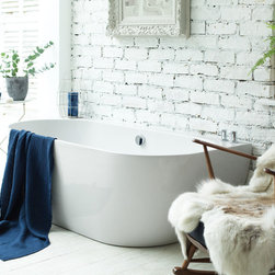 Loche Back-to-Wall Bath - Baths