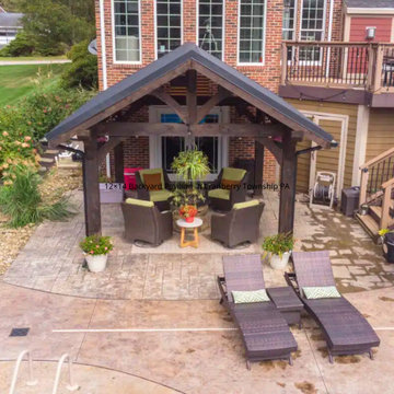12×14 Backyard Pavilion in Cranberry Township PA