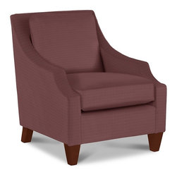 Gatsby Premier Stationary Occasional Chair by La-Z-Boy shown in Mauve - Products
