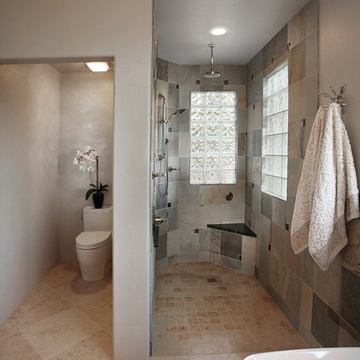 Nature inspired bathroom