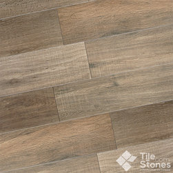 Wood Design Collection Caramello Wood Plank Porcelain Tile - Wall And Floor Tile