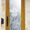 Front Door - Iris Hummingbird II - Mahogany - 36" x 80" - Book/Slab Door