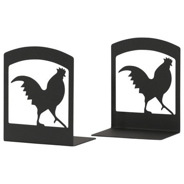 Rooster Bookends, Rooster, Set of 2