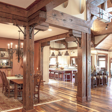 National Park Styled Lakefront Lodge