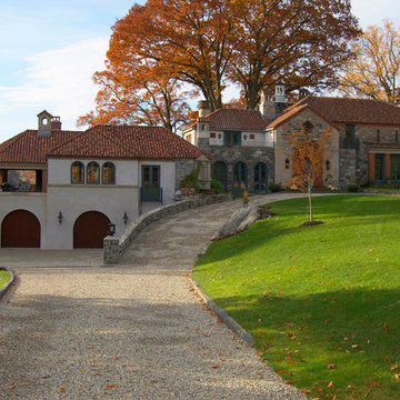 Front view of Kitchen/garage addition