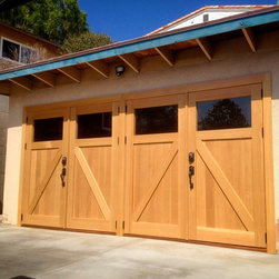 Old Town Orange Craftsman Carriage doors - Garage Doors And Openers