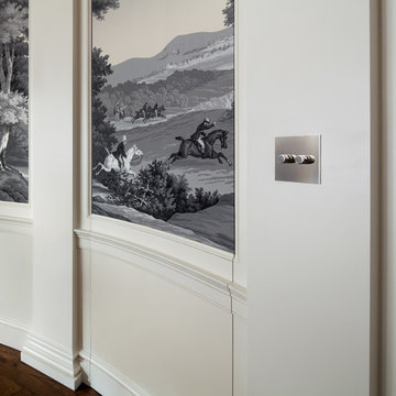 Nickel silver rotary dimmer light switch