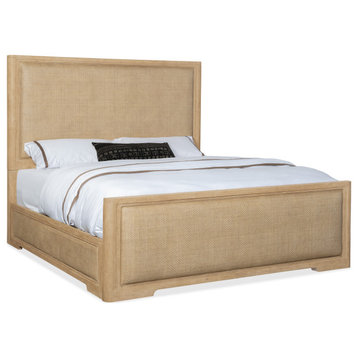 Retreat King Cane Panel Bed