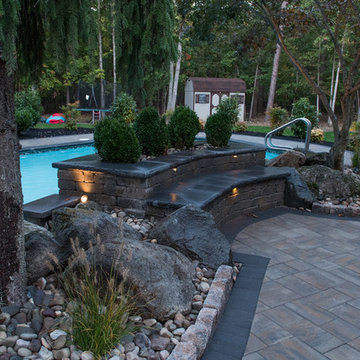 From Green to Clean. Check out this fabulous poolscape!