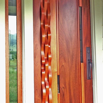 Doors with Glass Inlay