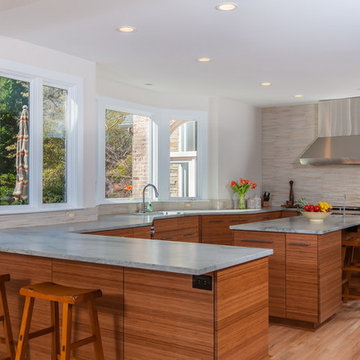 A Modern Open Plan Kitchen