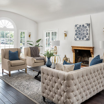 Transitional Living Room