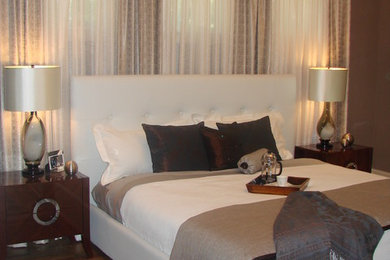 Trendy bedroom photo in Charlotte