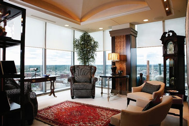 Inspiration for a transitional home design remodel in Grand Rapids