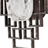 Bellmore Contemporary Distressed Marble Wall Sconce