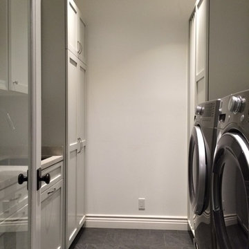 DryAway: 4 Frames - Custom Cabinet (White) - Contemporary