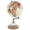 Contemporary Cream Mango Wood Globe 94451