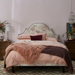 Venus Queen Bed Frame (Ornate Headboard & Standard Base) - Bed Frames