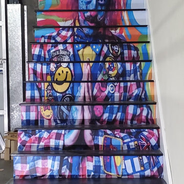 ENHANCING IMAGES ON STAIRS