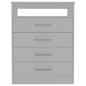 Athens, Dresser, With 4 Drawers, White