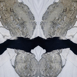 Blanc Savage Polished Marble Bookmatch - Kitchen Countertops