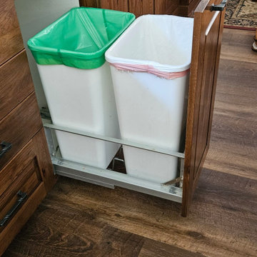 Knotty Hickory Kitchen