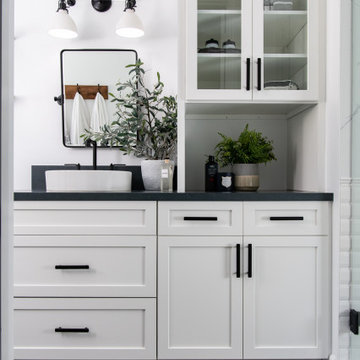 Omega White cabinets