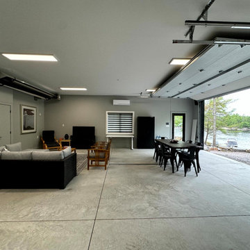 Cottage Garage with loft in the Muskoka Lakes Region