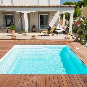 piscine en coque polyester
