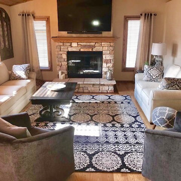 Out with the Tuscan and in with an updated transitional look-After photo