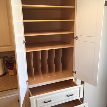 White Suede & Basil Kitchen