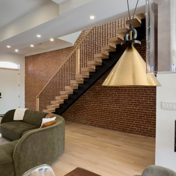 Project #145 | Modern Staircase Renovation in Victorian Townhouse