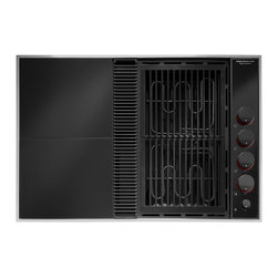 Jenn-Air 31" Electric Downdraft Cooktop, Black On Black | CVEX4270B - Cooktops