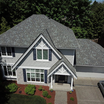 After Photo: CertainTeed Presidential TL Platinum Composition Shingles - Mill Cr