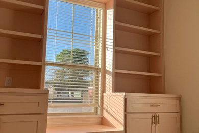 Built-in Bookshelves and Cabinets
