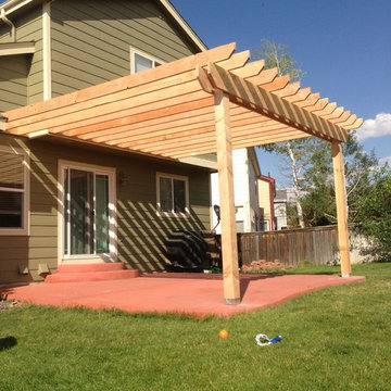 Pergola over Patio