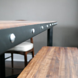 Custom Kitchen Table & Bench - Dining Tables