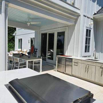 Outdoor Kitchen Designed With The Chef In Mind All Summer Long In The Hamptons