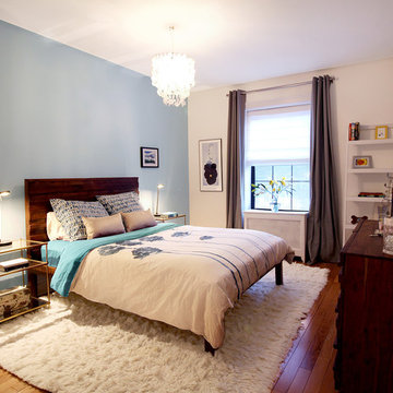 Coastal Inspired Bedroom - AFTER