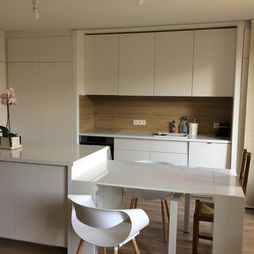 Rénovation appartement style zen scandinave