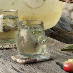 Recycled Glass Bubble Tumblers (set of 2) - Products