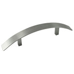 Laurey - Melrose Stainless Steel Arch Pull - 96mm - 7 1/2" Overall - Laurey is todays top brand of Decorative and Functional Cabinet Hardware!  Make your home sparkle with our Decorative Knobs and Pulls, or fix up your cabinets with our Functional Hardware!  Cabinets feel better when Laurey's on them!