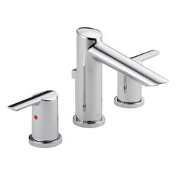 Delta Compel Widespread Bath Faucet w/ metal pop-up - Bathroom Sink Faucets