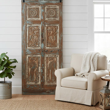 Personalized Carved Wood Doors: Your Gateway to Resort-Style Living at Home