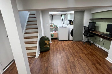 Inspiration for a basement remodel in New York